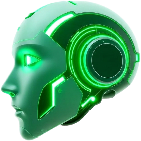 Icono del curso AI Agent Architecture con estética Matrix